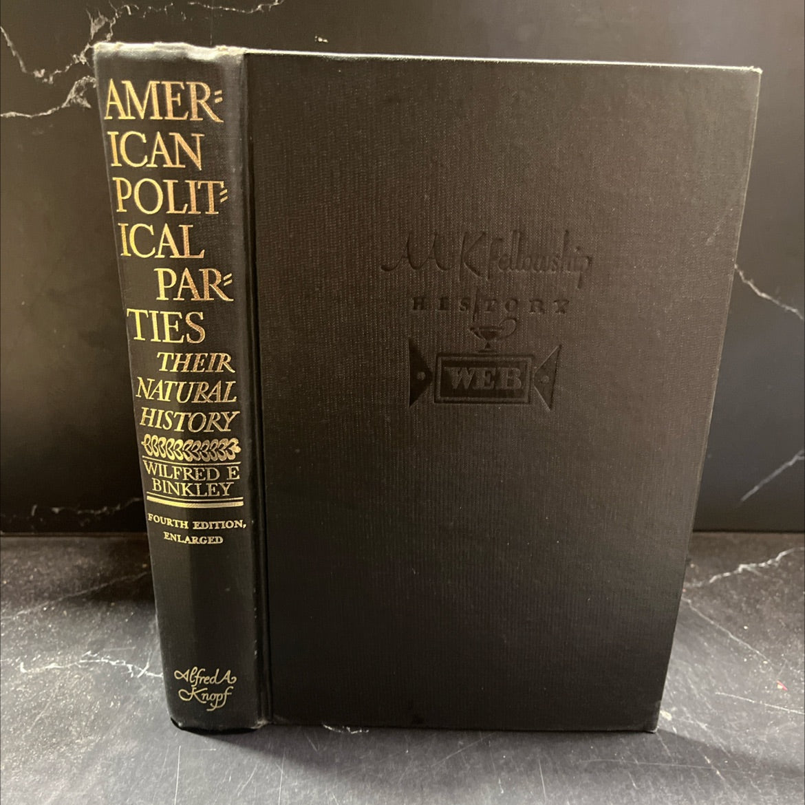 american political parties their natural history book, by wilfred e. binkley, 2008 Hardcover image 1
