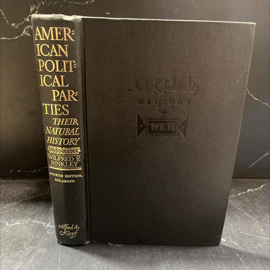 american political parties their natural history book, by wilfred e. binkley, 2008 Hardcover image 1