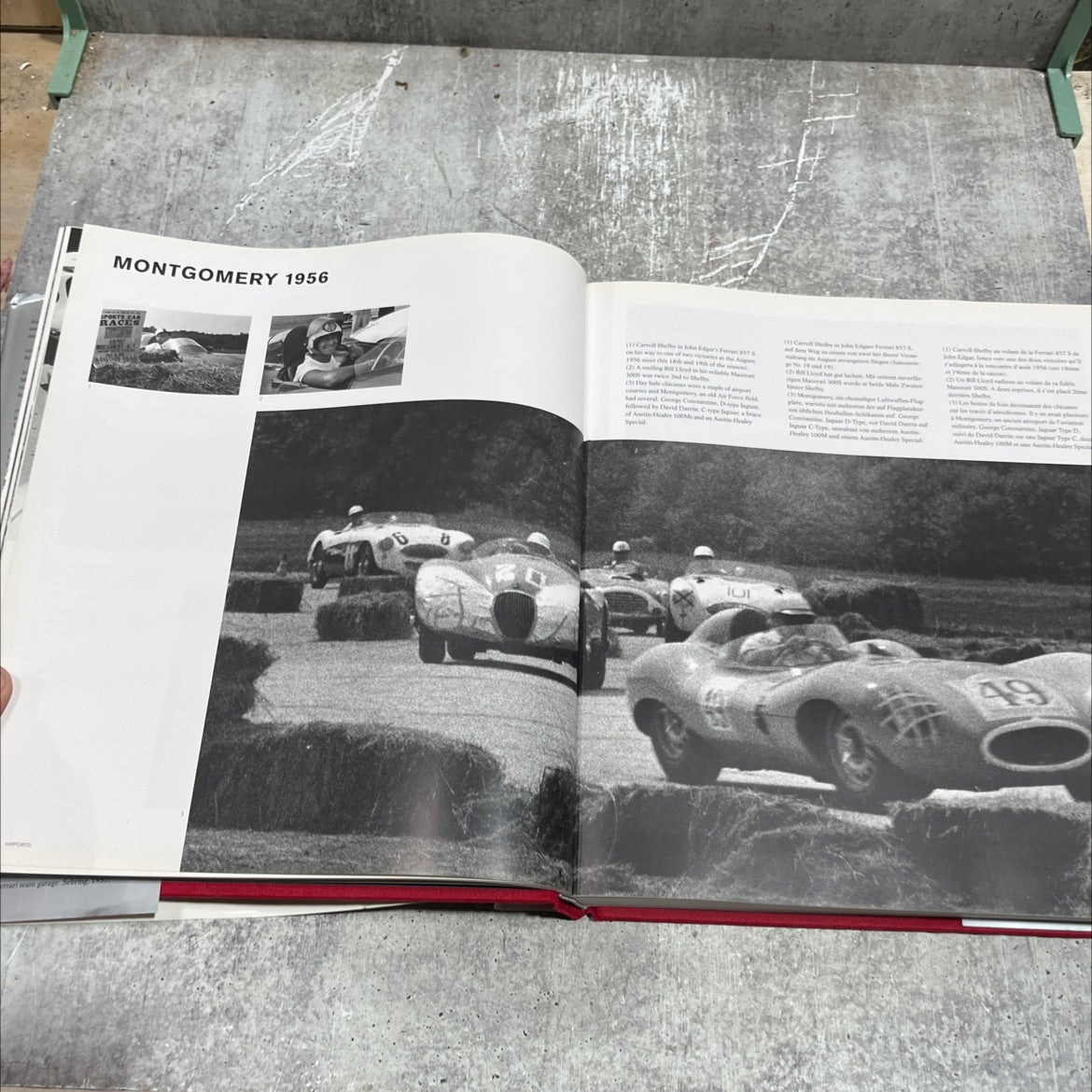 american racing road racing in the 50s and 60s book, by tom burnside, 1970 Hardcover image 3