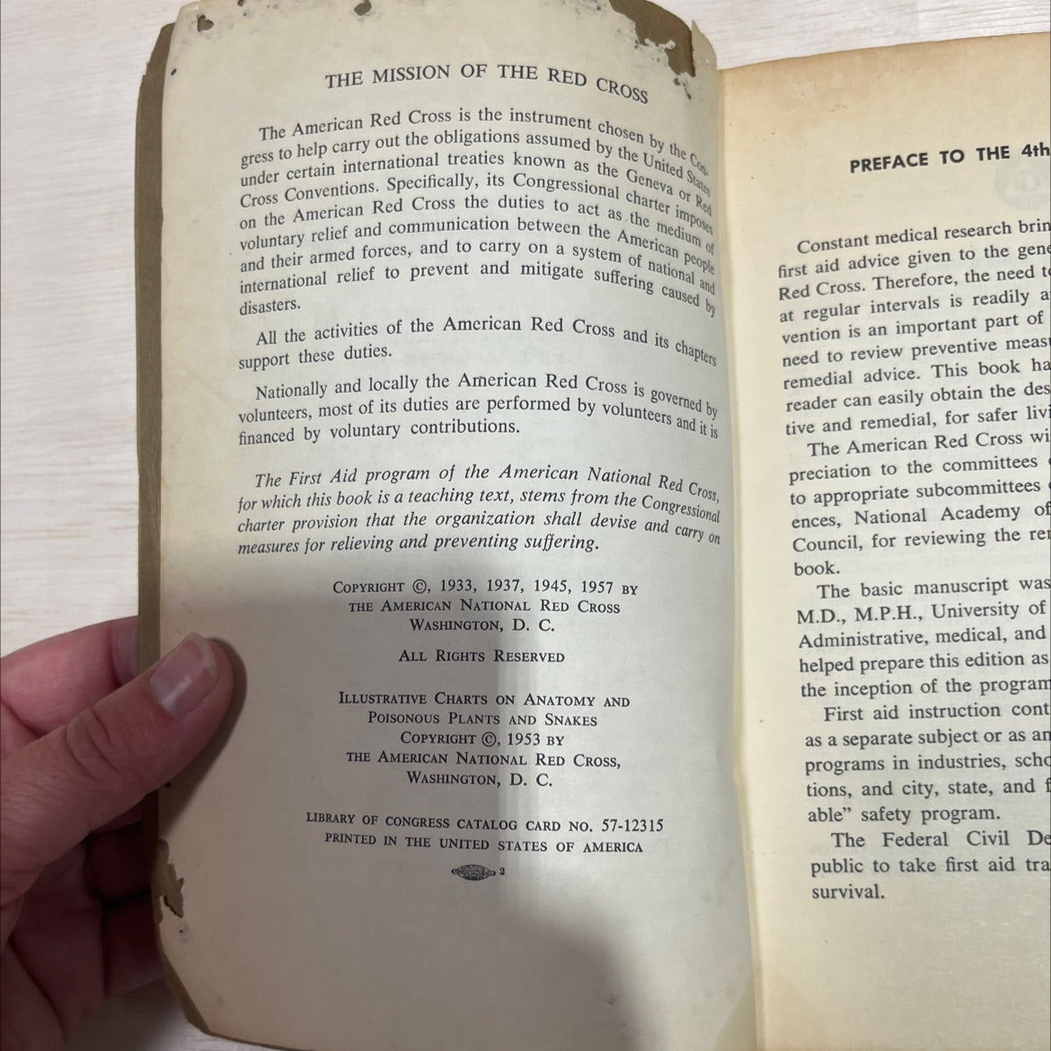 american red cross first aid textbook book, by american national red cross, 1970 Paperback image 3