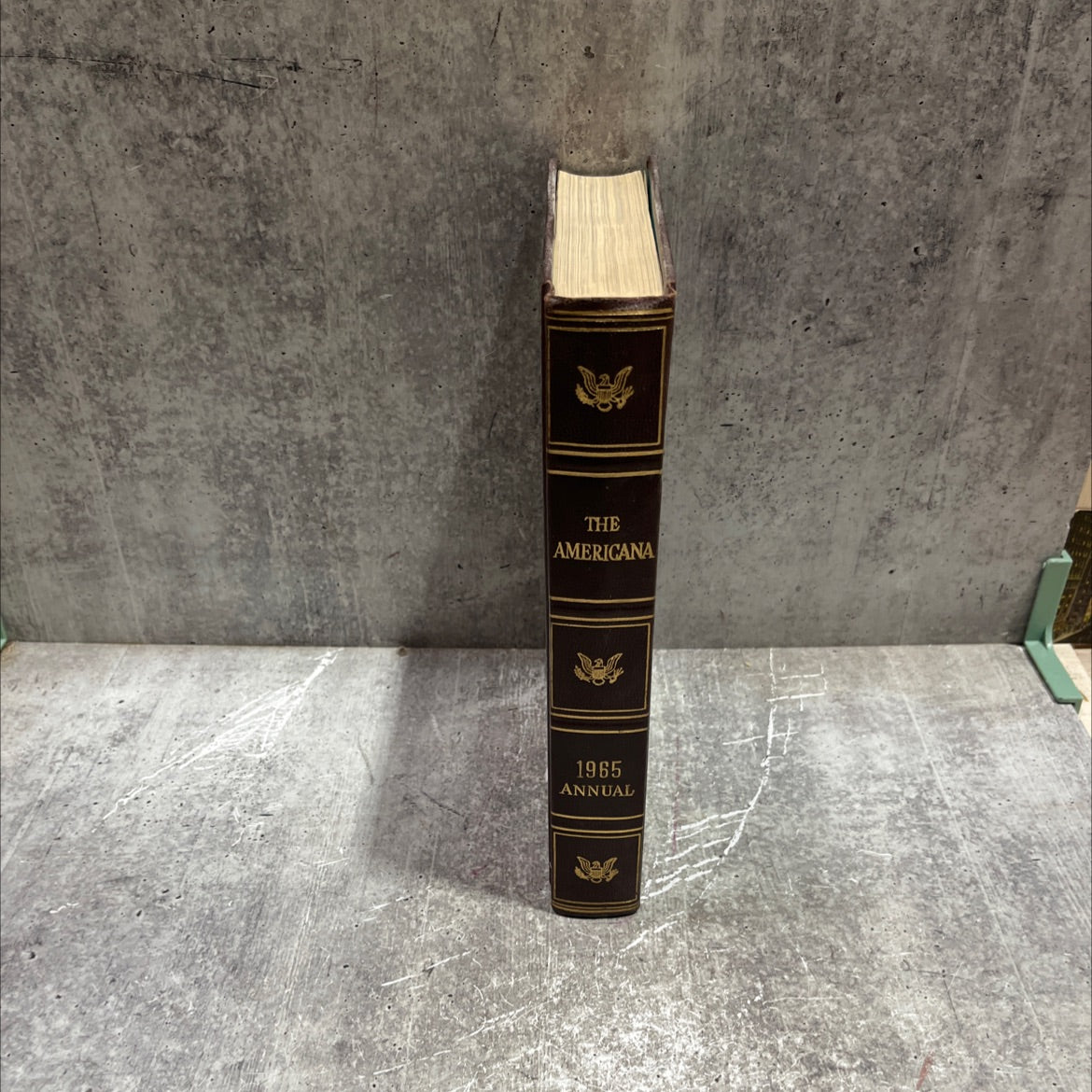 americana 1965 annual book, by unknown, 1965 Hardcover image 2