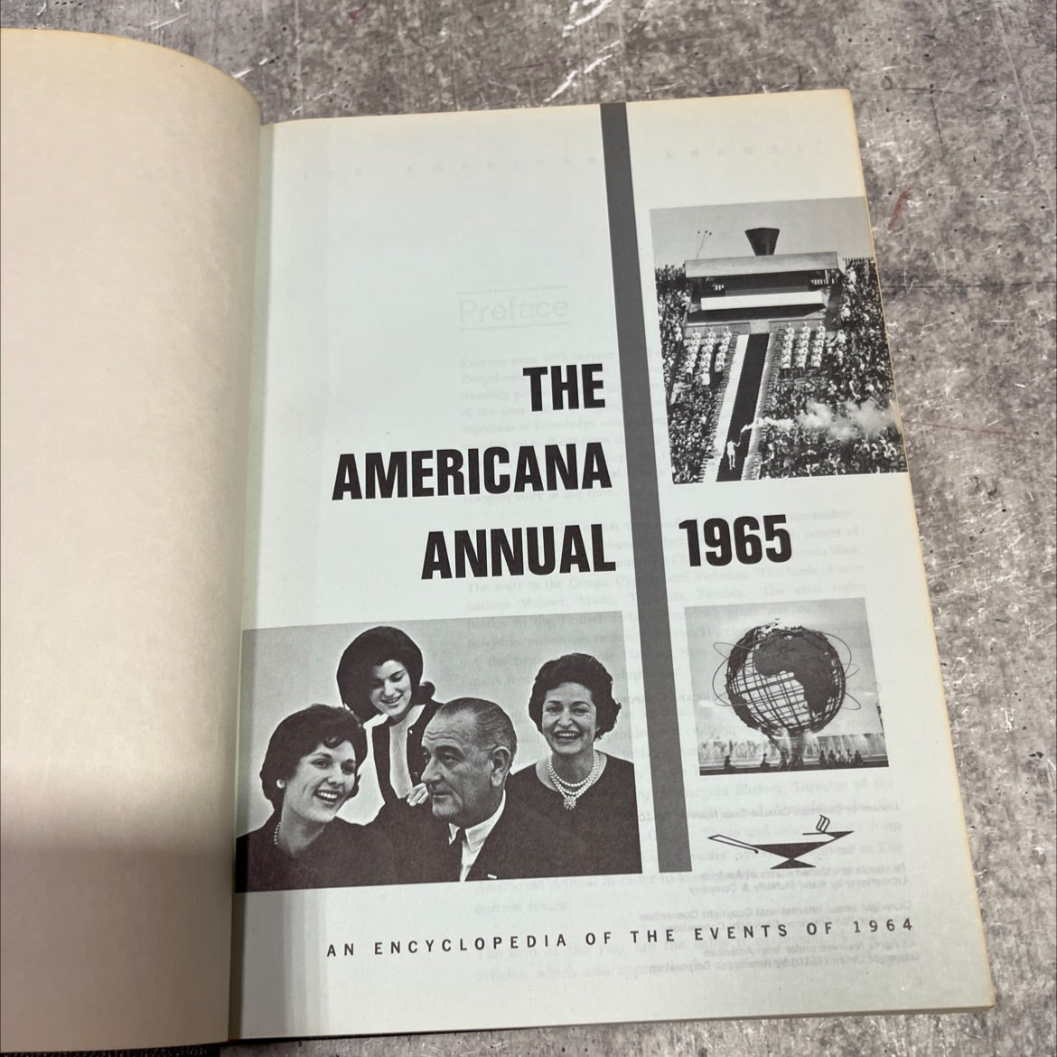 americana 1965 annual book, by unknown, 1965 Hardcover image 3