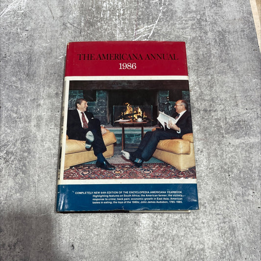 americana annual 1986 book, by unknown, 1986 Hardcover image 1