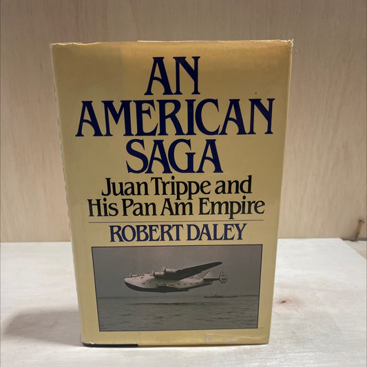 an american saga book, by robert daley, 1980 Hardcover image 1