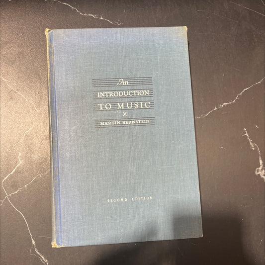 an introduction to music book, by martin bernstein, 1951 Hardcover image 1