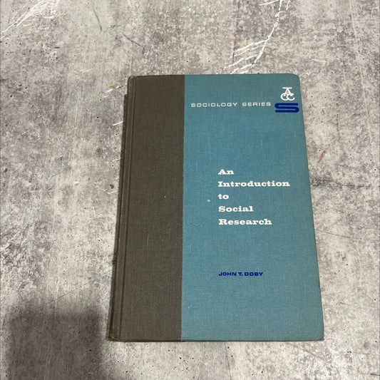 an introduction to social research book, by john t. doby, 1967 Hardcover image 1