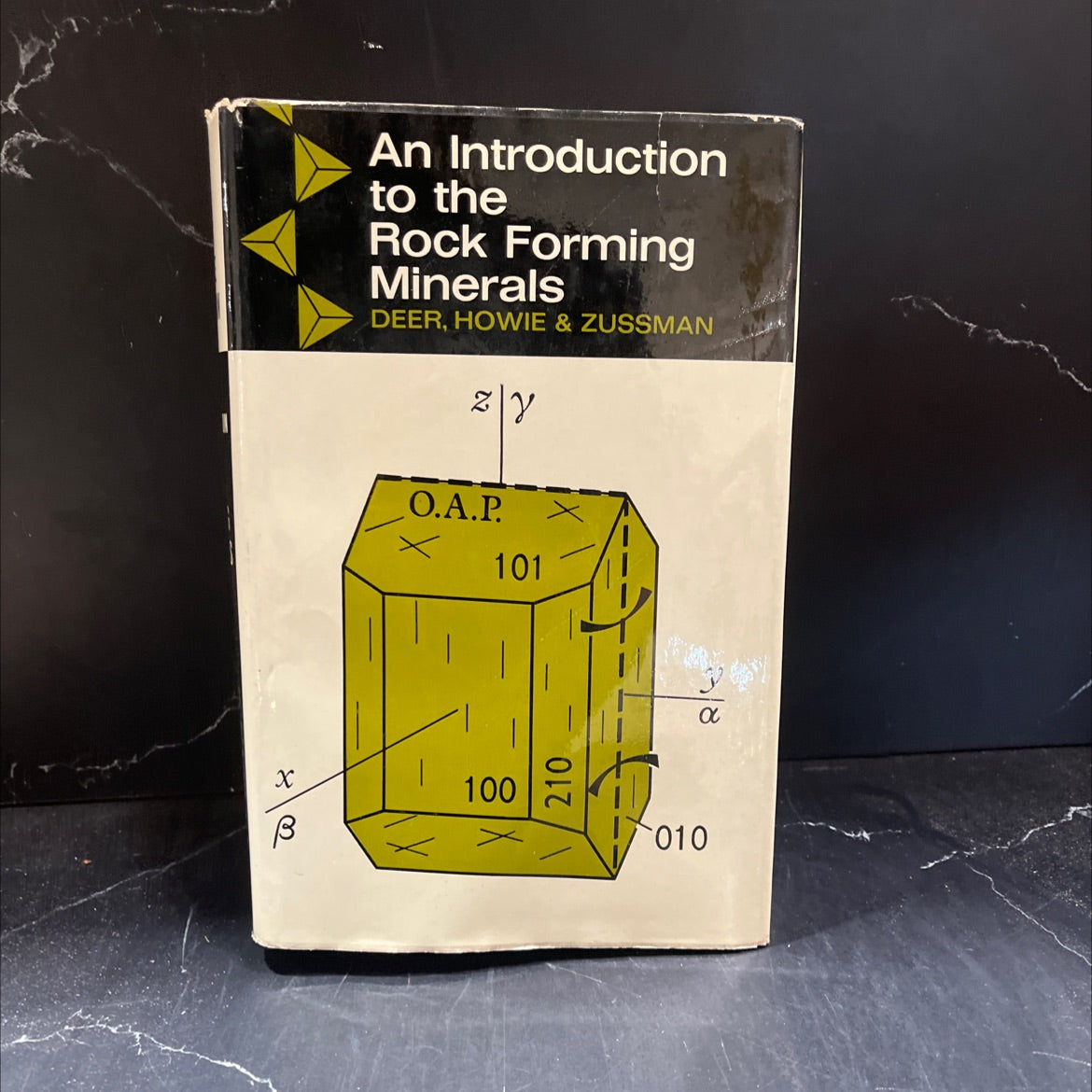 an introduction to the rock-forming minerals book, by w. a. deer, r. a. howie, j. zussman, 1967 Hardcover image 1