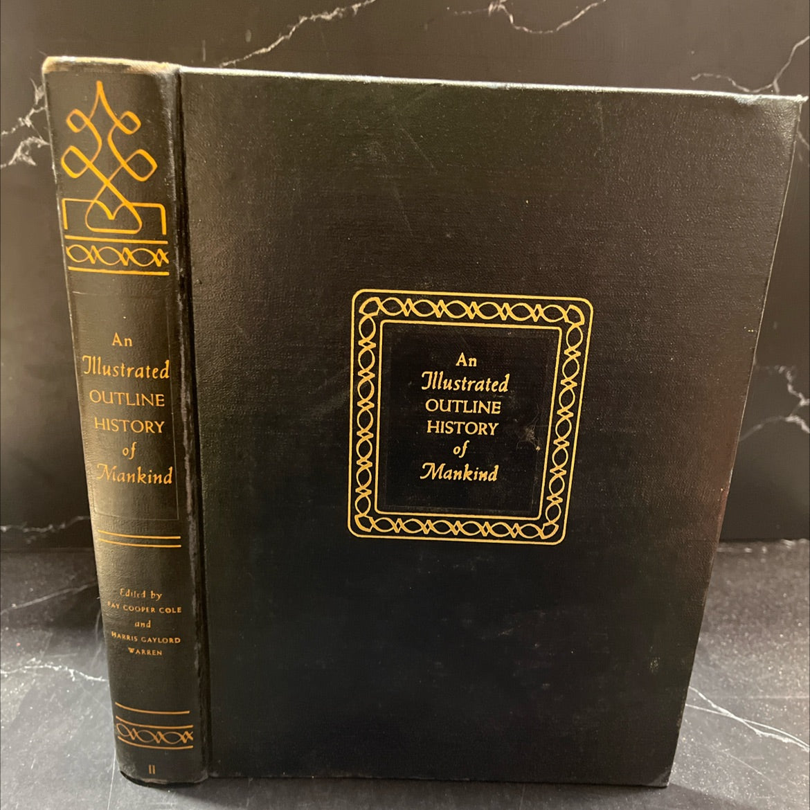 an outline history of mankind book, by harold lee hitchens, 1955 Hardcover image 1