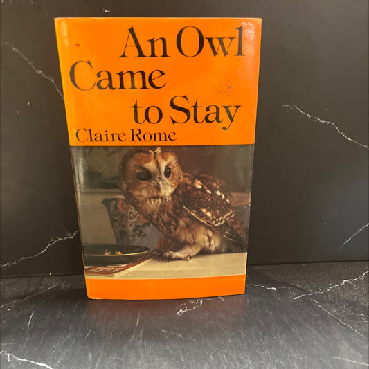 an owl came to stay book, by claire rome, 1980 Hardcover image 1