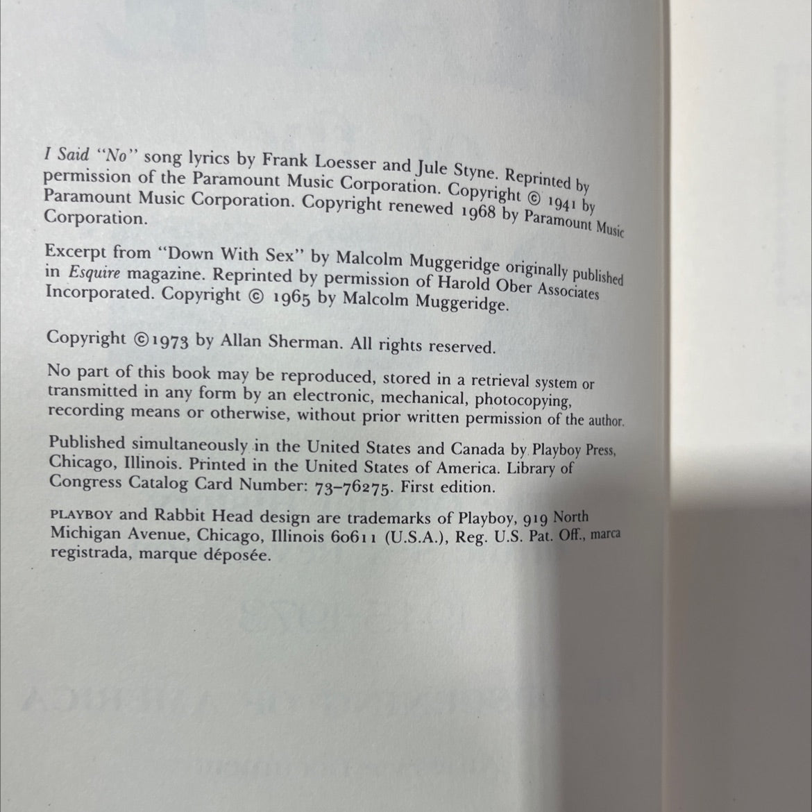 an the rape of the official history of the sex revolution 1945-1973 book, by unknown, 1973 Hardcover image 3
