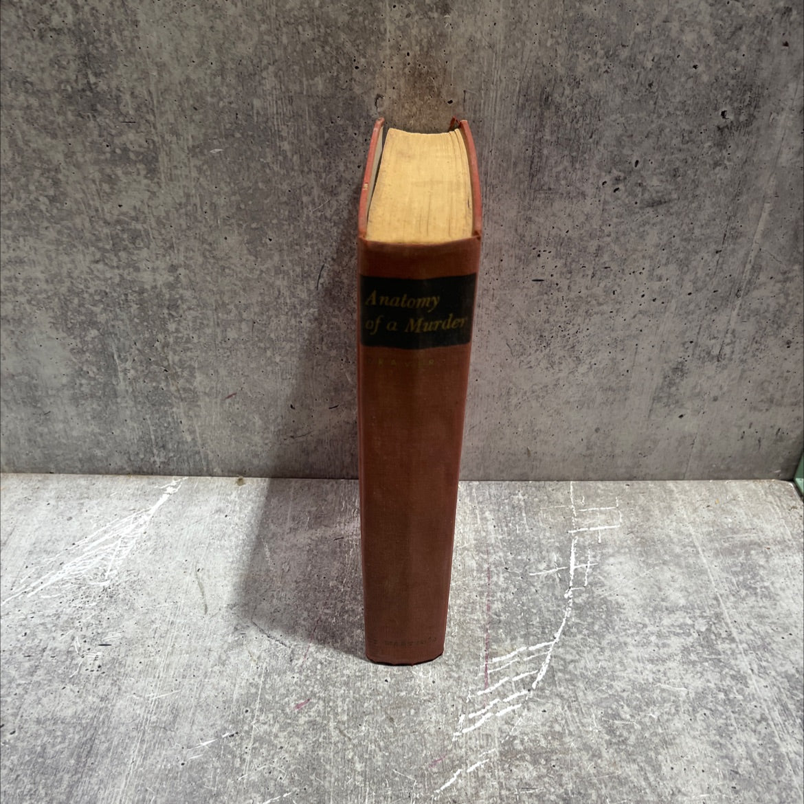 anatomy of a murder book, by robert traver, 1958 Hardcover image 4
