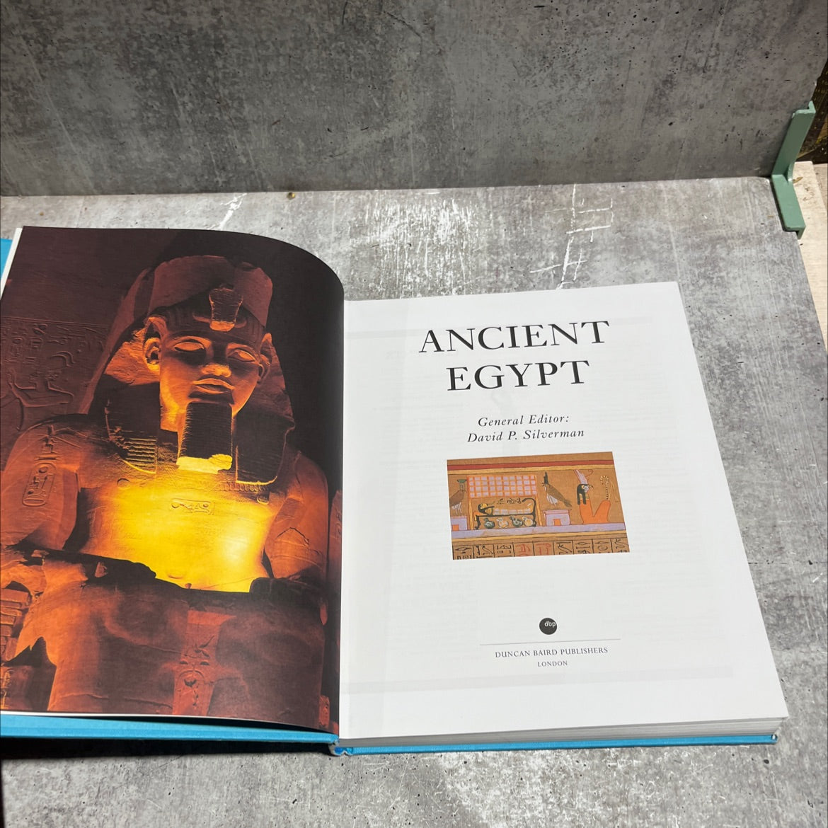 ancient egypt book, by david p. silverman, 1997 Hardcover image 2