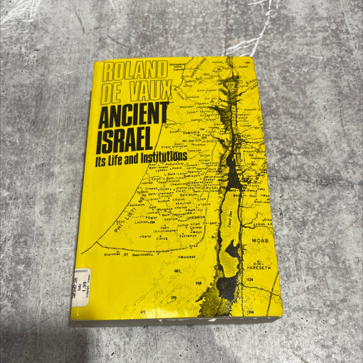 ancient israel its life and institutions book, by roland de vaux, 1990 Paperback image 1