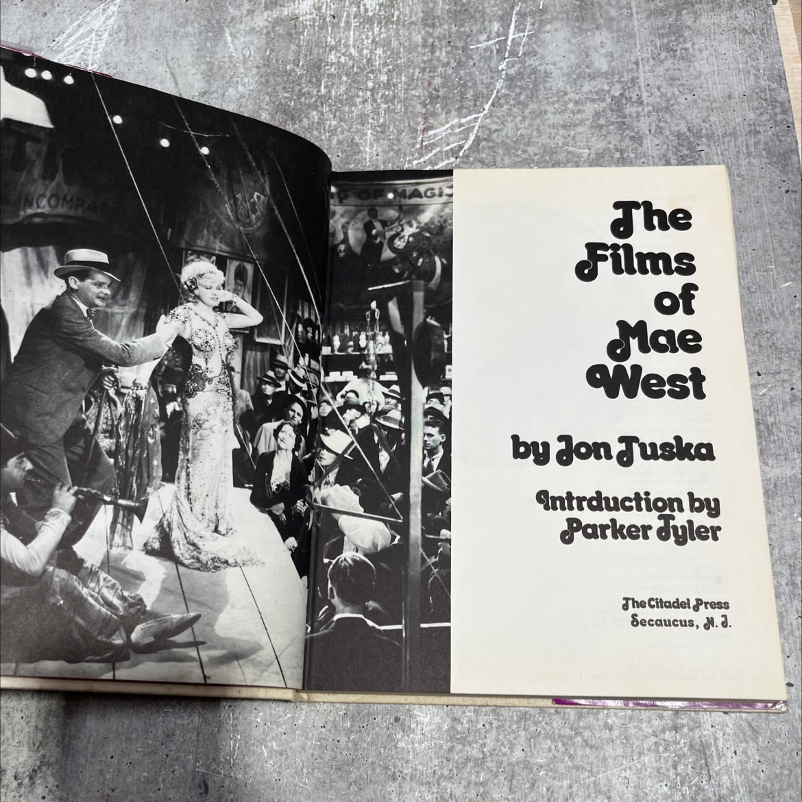 ancompas the films of mae west book, by jon tuska, 1973 Hardcover image 2