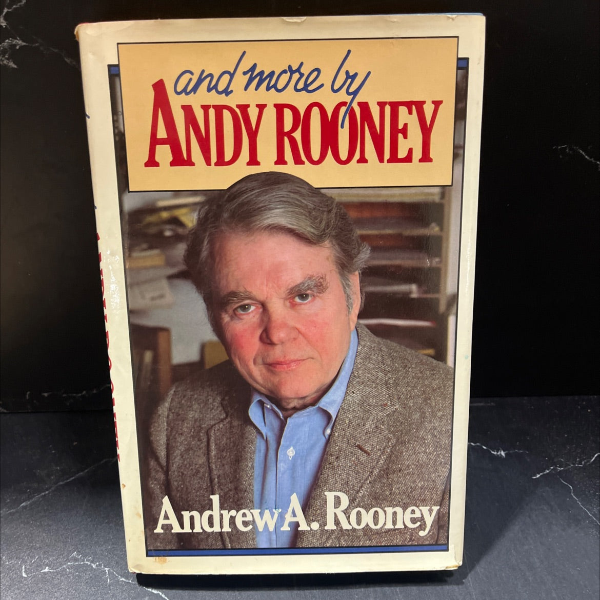 and more by andy rooney book, by andrew a. rooney, 1982 Hardcover image 1