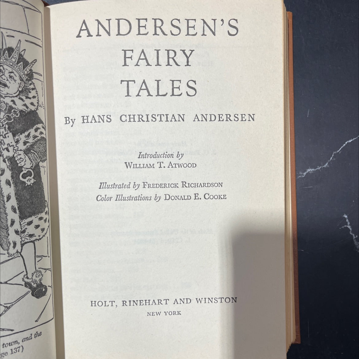 andersen's fairy tales book, by hans christian andersen, 1961 Hardcover image 2