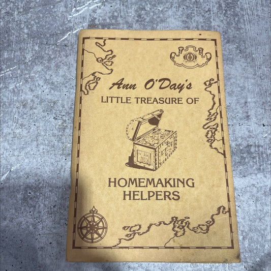 ann o'day's little treasure of homemaking helpers book, by Ann O'Day, 1981 Paperback image 1