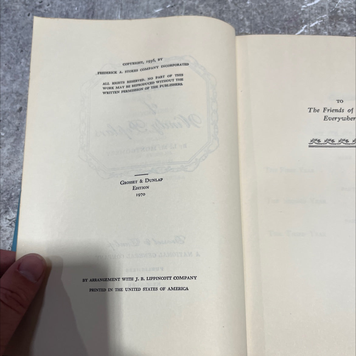 anne of windypoplars book, by l. m. montgomery, 1970 Hardcover image 3