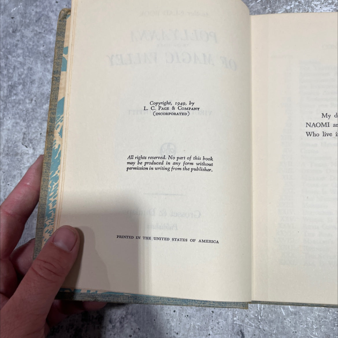 another glad book pollyanna trade mark of magic valley book, by virginia may moffitt, 1949 Hardcover image 3