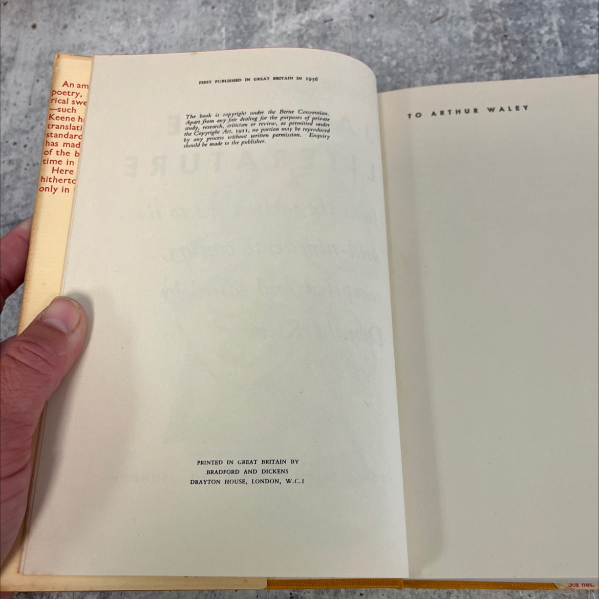 anthology of japanese literature from the earliest era to the mid-nineteenth century book, by Donald Keene, 1936 image 3
