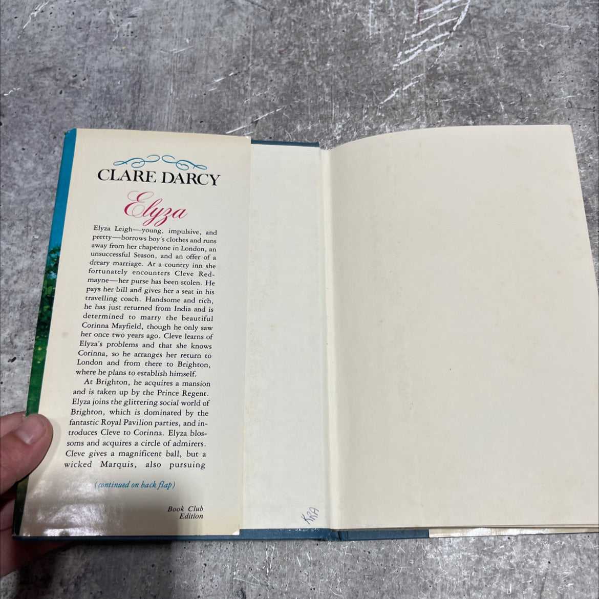 anyie elyza book, by Clare Darcy, 1976 Hardcover image 4