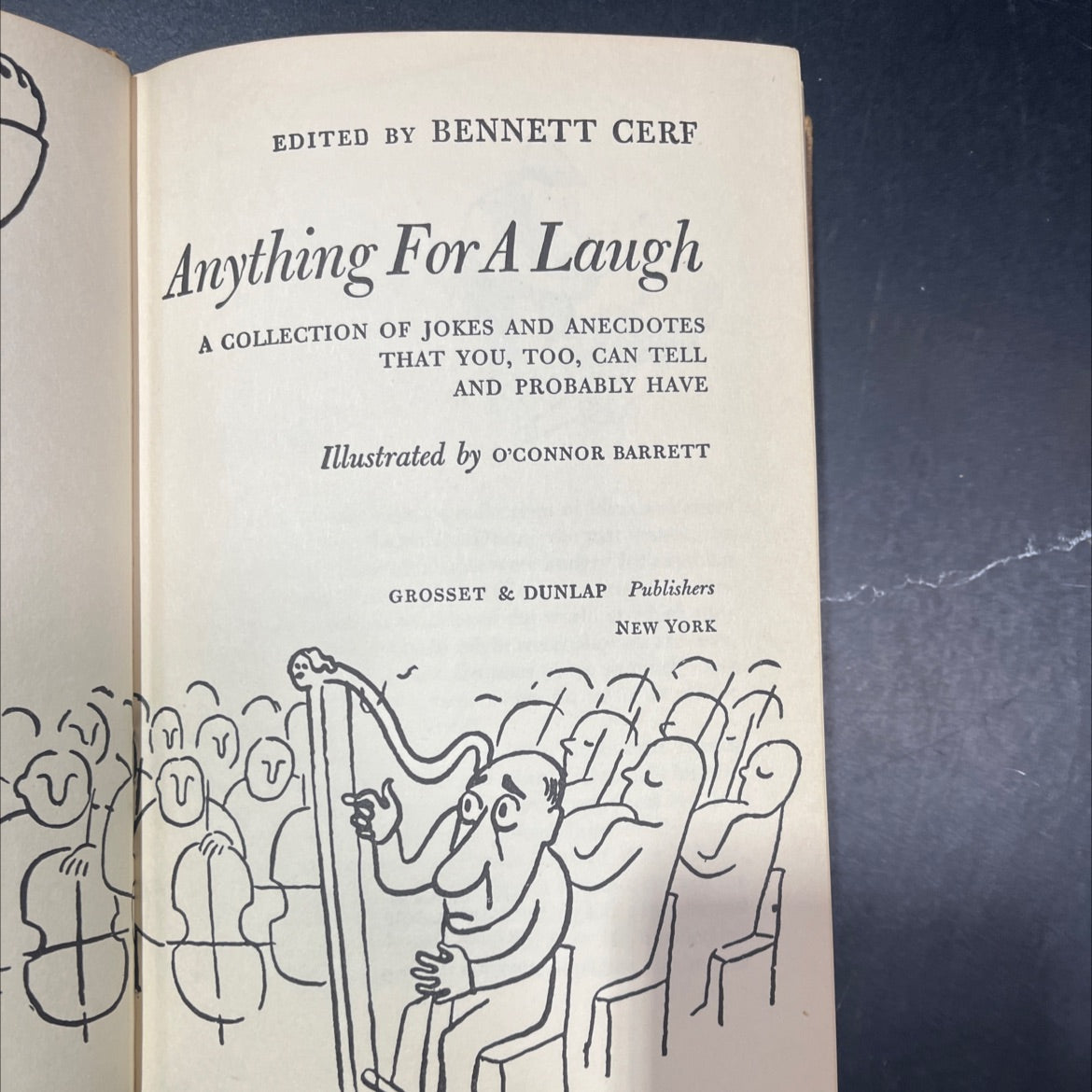 anything for a laugh book, by bennett cerf, 1946 Hardcover image 2