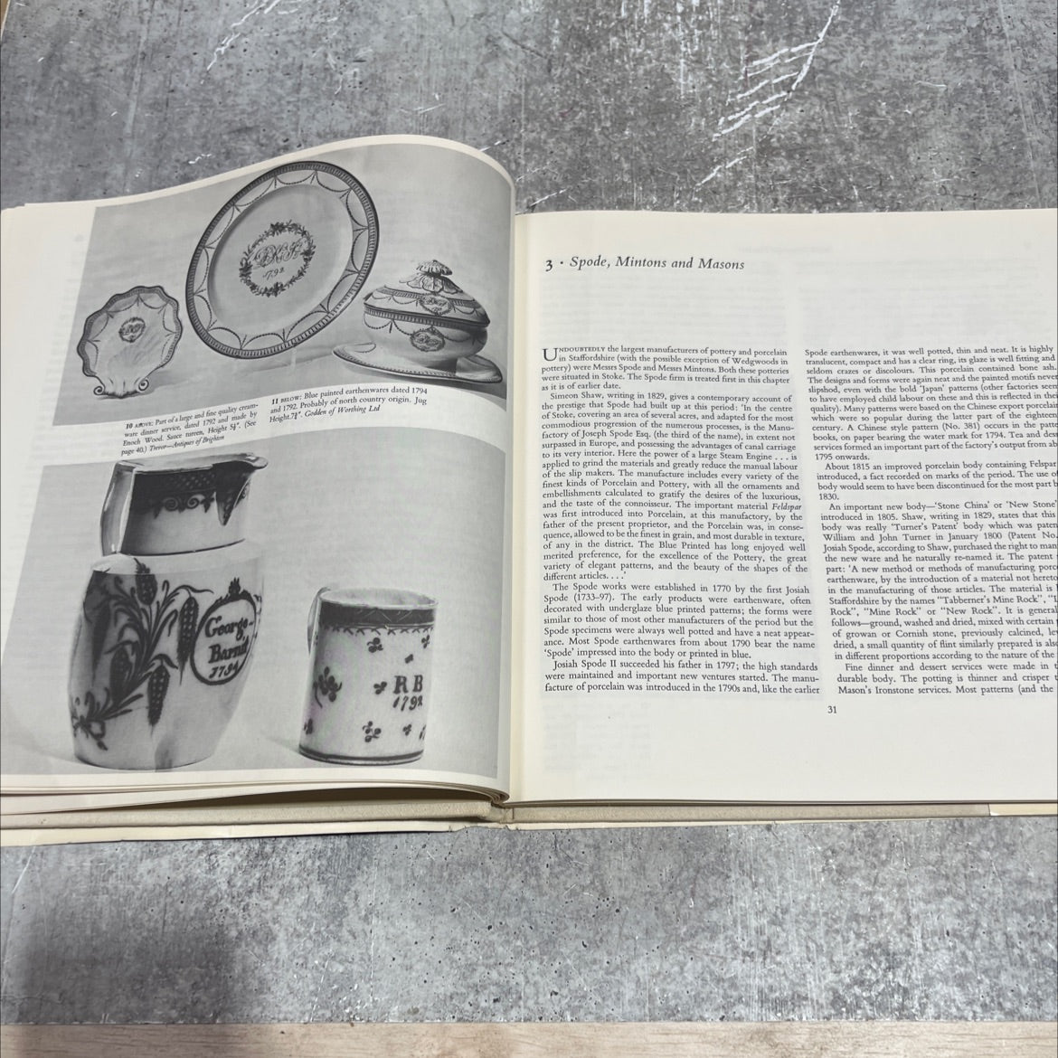 april the 702 british pottery and porcelain 1780-1850 book, by geoffrey a. godden, 1967 Hardcover image 4