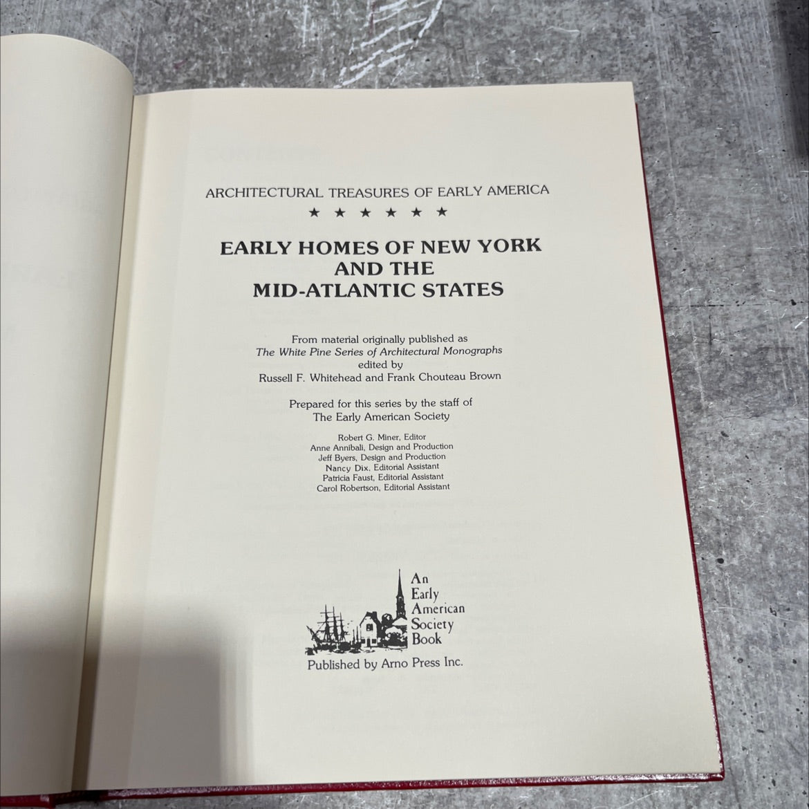 architectural treasures of early america early homes of new york and the mid-atlantic states book, by Robert G. Miner, image 2