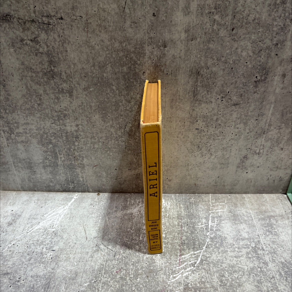 ariel, liberalism and jacobinism book, by josé enrique rodó, 1968 Hardcover image 4