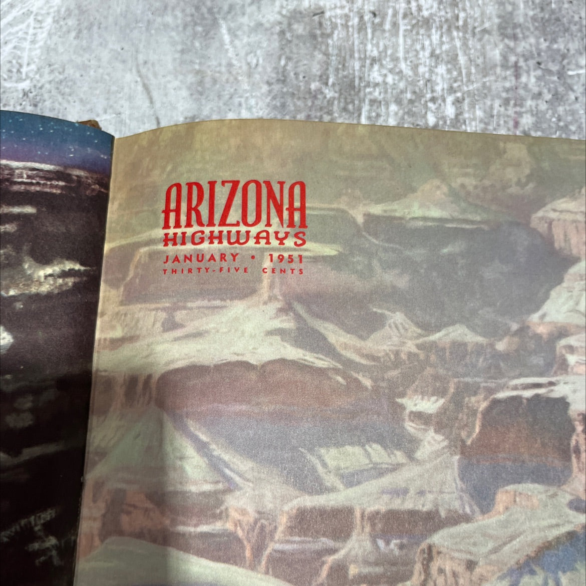 arizona highways book, by unknown, 1951 Hardcover image 2