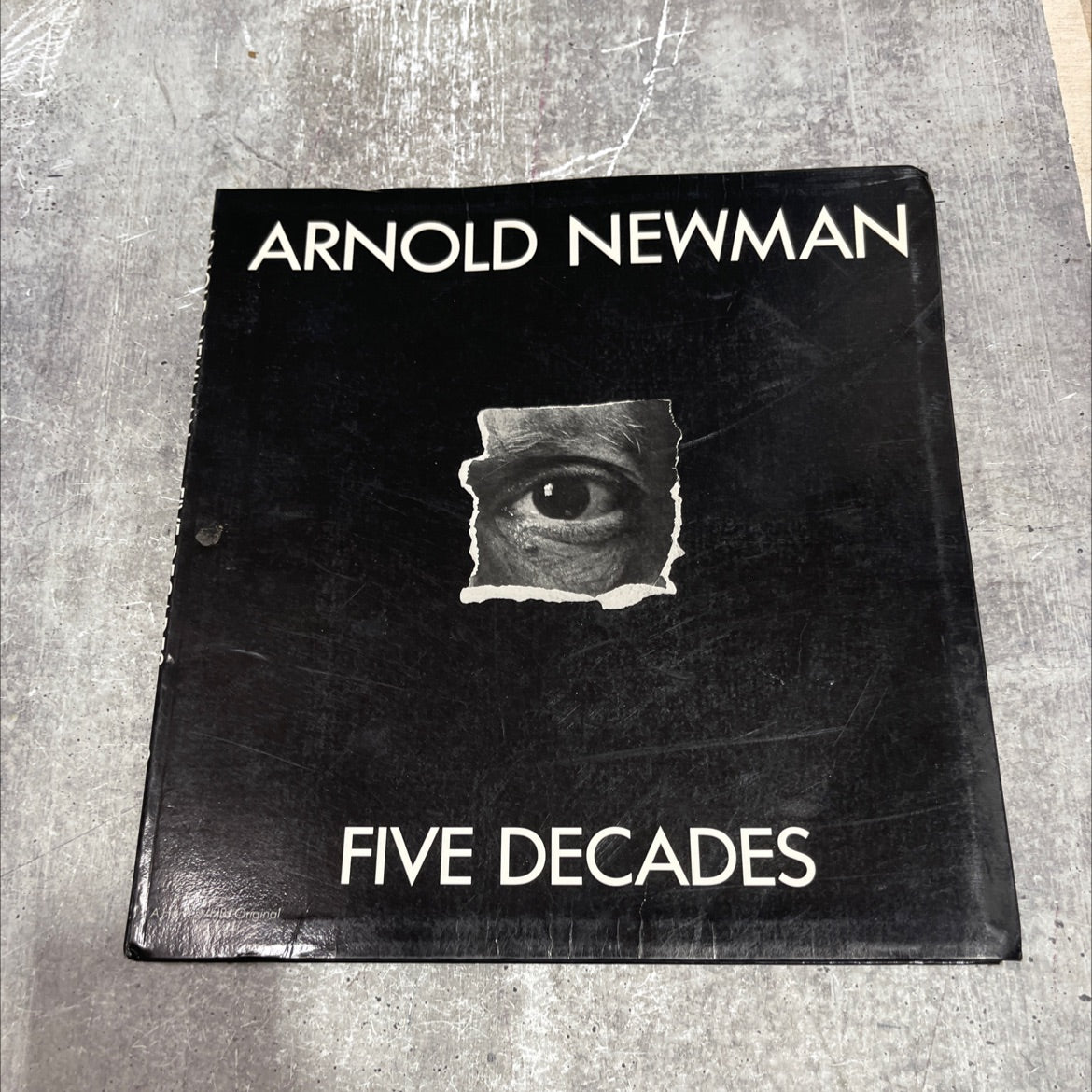 arnold newman five decades book, by arnold newman, 1986 Paperback image 1