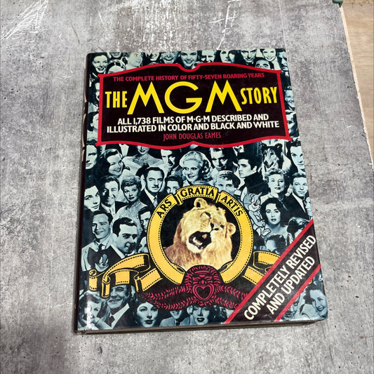 ars gratia artis the mgm story the complete history of fifty-seven roaring years book, by john douglas eames, 1987 image 1