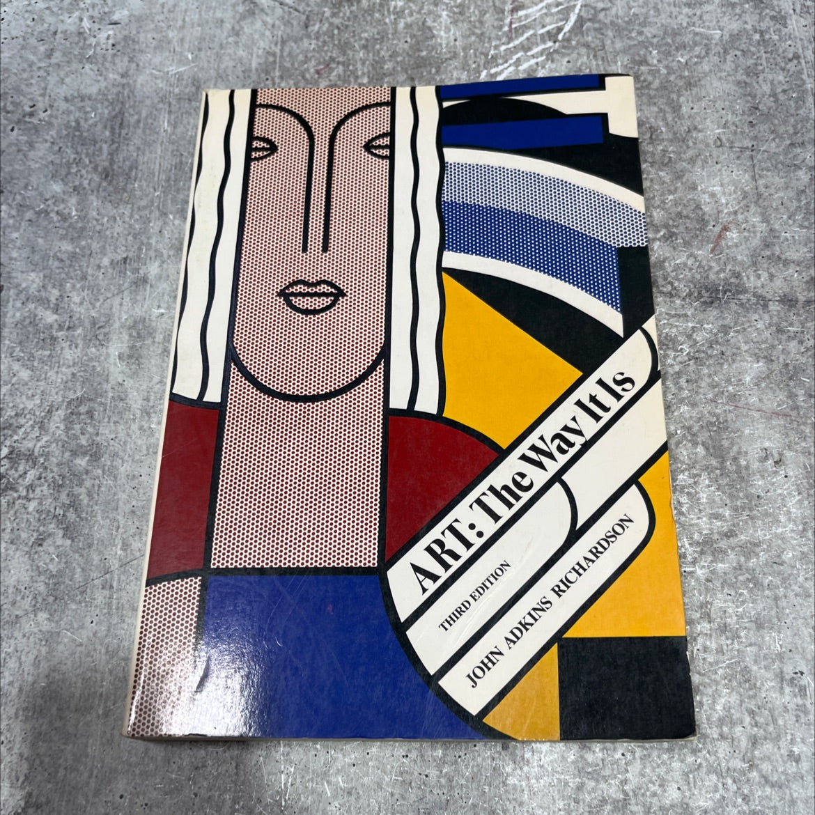 art, the way it is book, by john adkins richardson, 1986 Paperback image 1