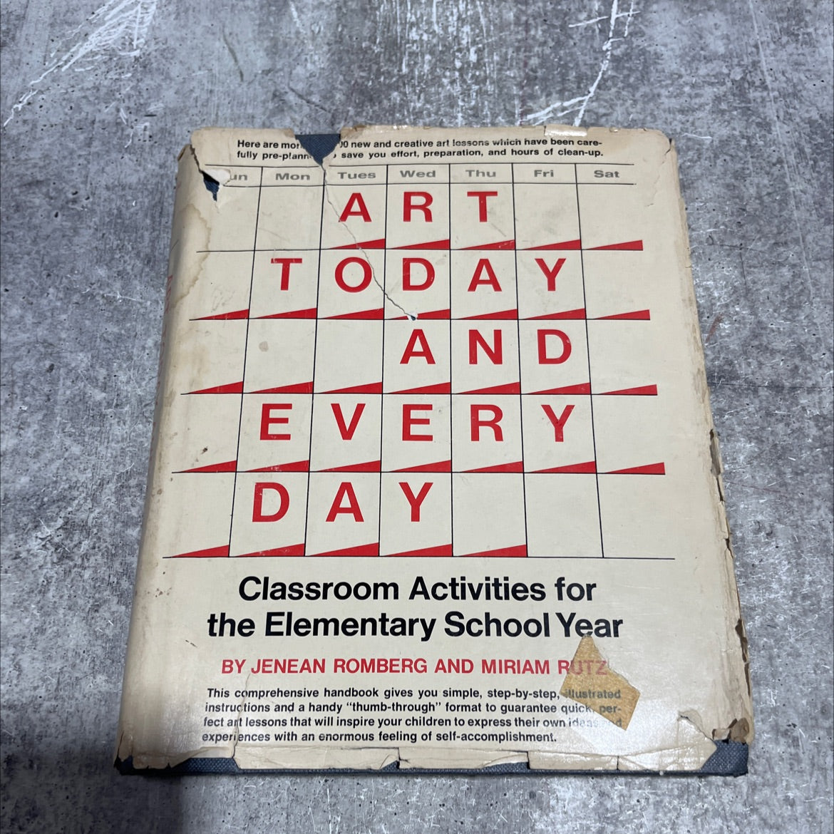 art today and every day: classroom activities for the elementary school year book, by Jenean Romberg and Miriam Easton image 1