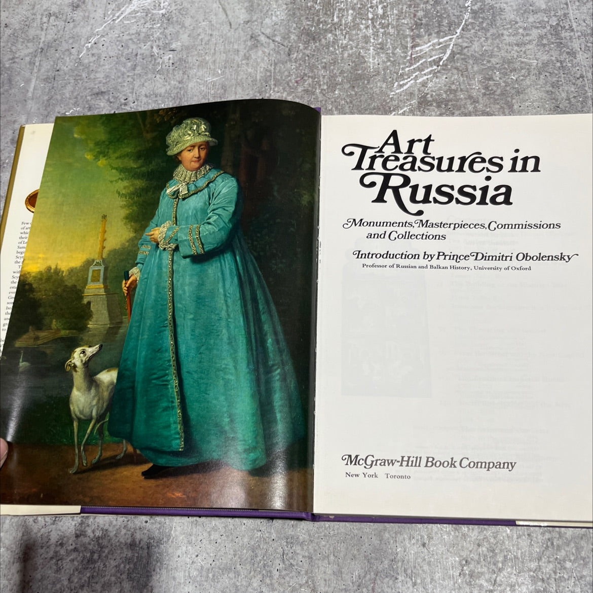 art treasures in russia book, by Prince Dimitri Obolensky, 1970 Hardcover image 2