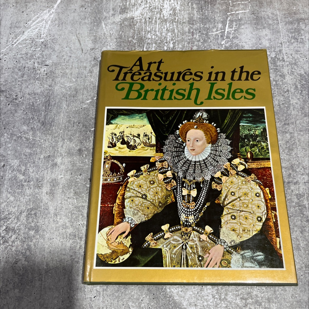 art treasures in the british isles monuments masterpieces commissions and collections book, by unknown, 1969 Hardcover image 1