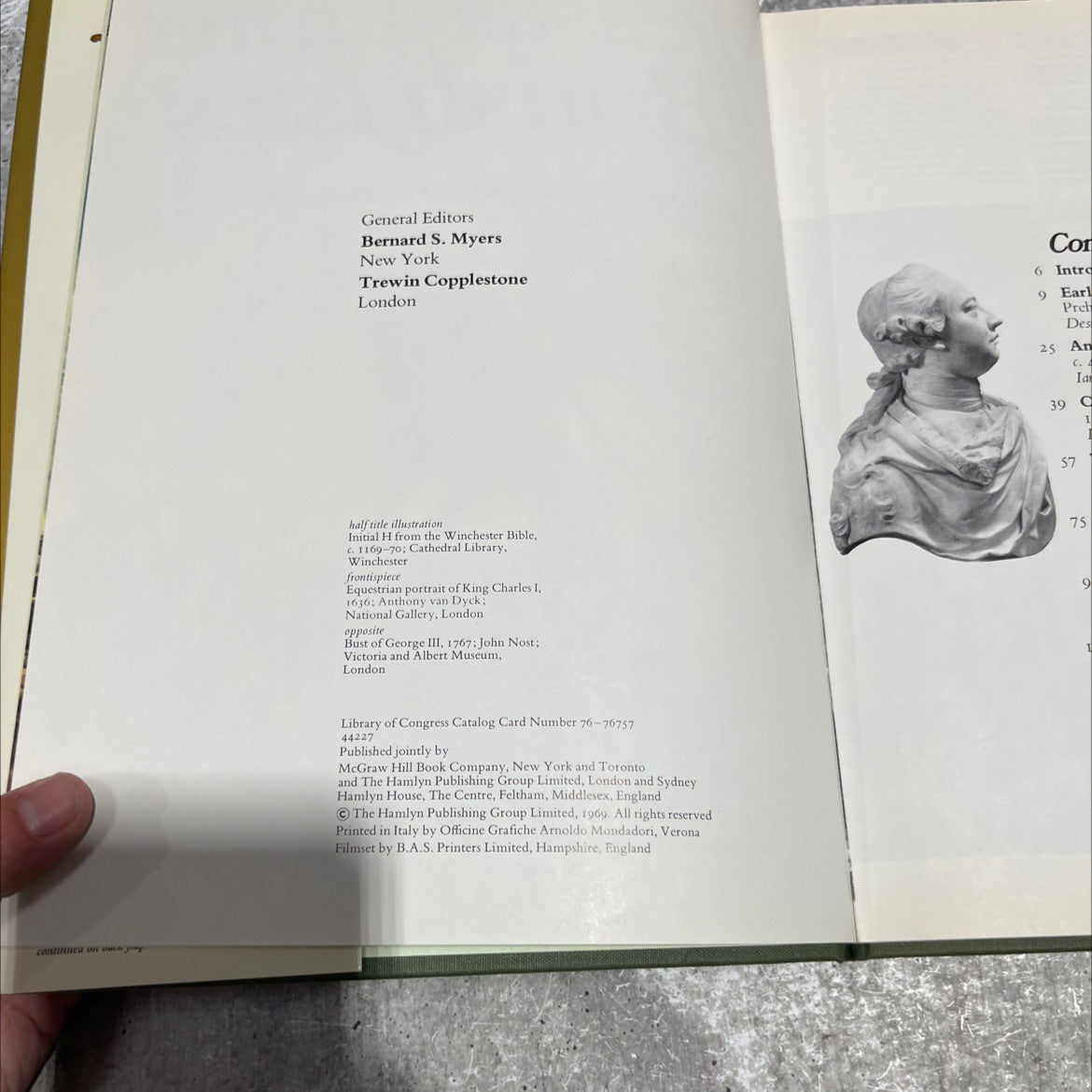 art treasures in the british isles monuments masterpieces commissions and collections book, by unknown, 1969 Hardcover image 3