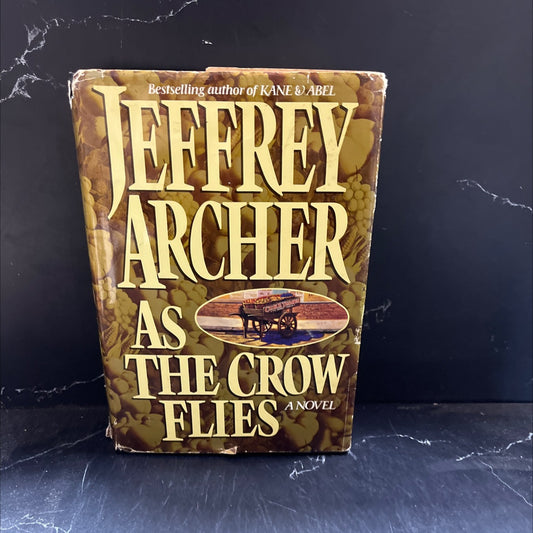 as the crow flies book, by jeffrey archer, 1991 Hardcover image 1