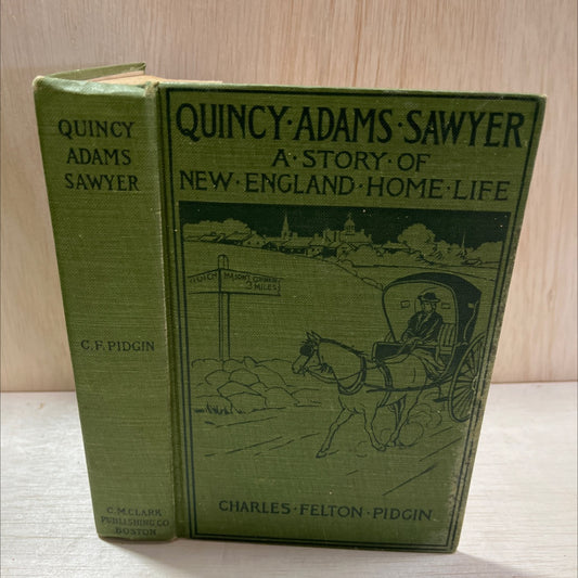 as we ex dxc book, by chas. felton pidgin, 1902 Hardcover, Antique image 1