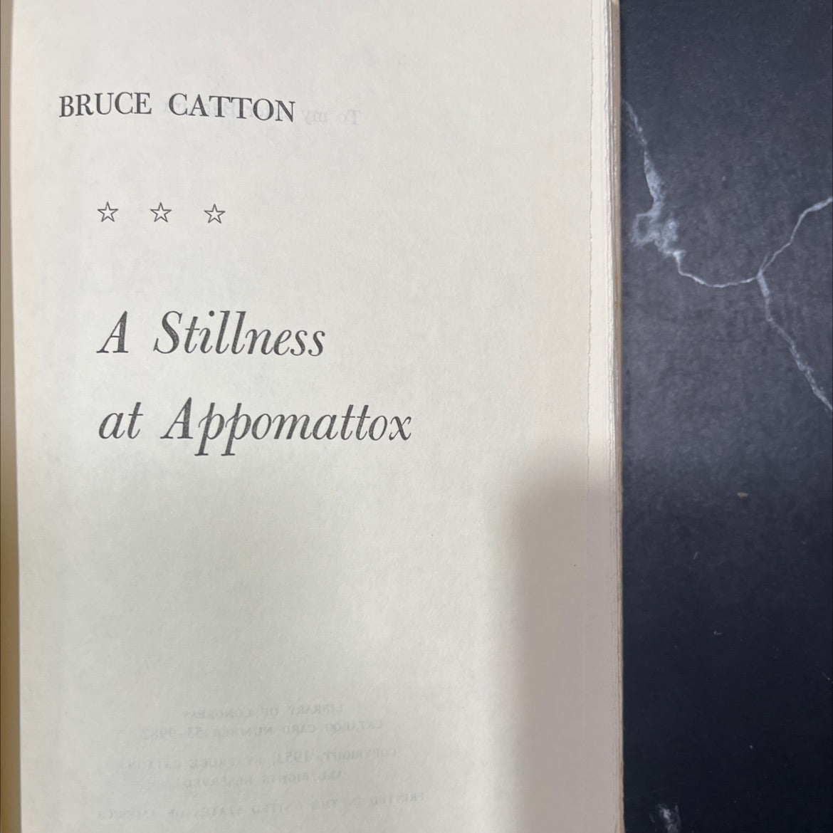 at appomattox book, by bruce catton, 1953 Hardcover image 2