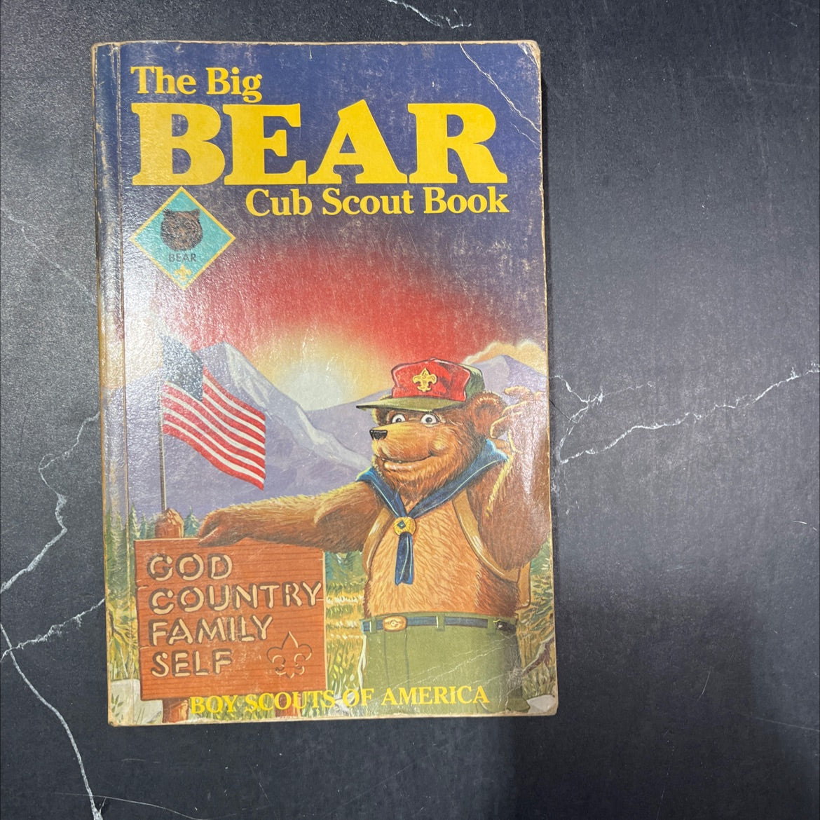 at e the big int bear cub my bear trail begins here scout book book, by Jim Watkins, 1984 Paperback image 1