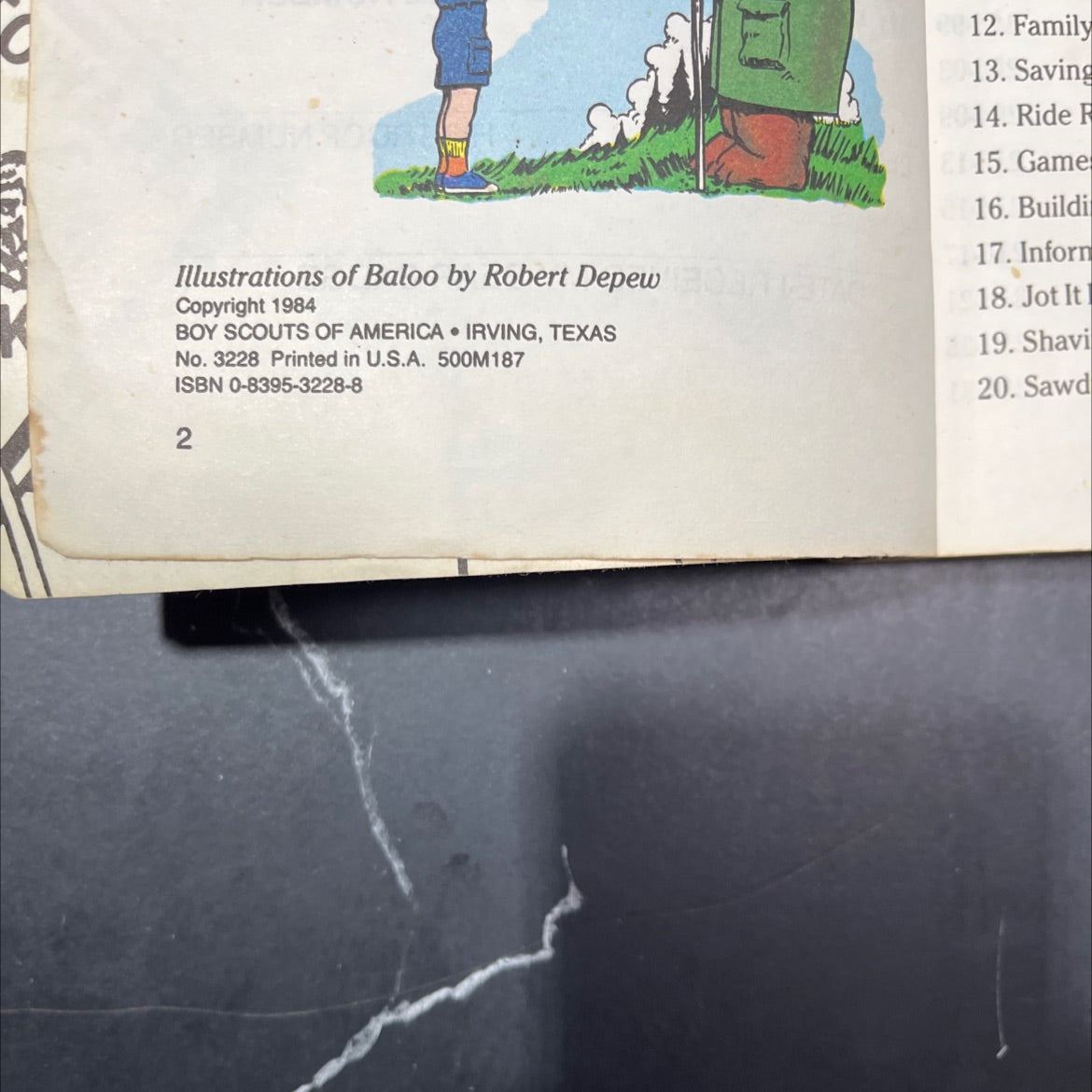 at e the big int bear cub my bear trail begins here scout book book, by Jim Watkins, 1984 Paperback image 3