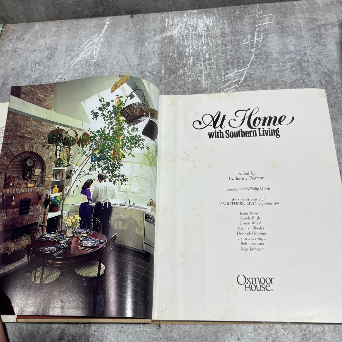 at home with southern living book, by Katherine Pearson, 1984 Hardcover image 2