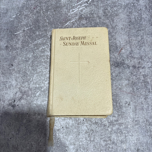 ath saint joseph sunday missal a simplified arrangement of praying the mass on all sundays and feast days book, by rev. image 1