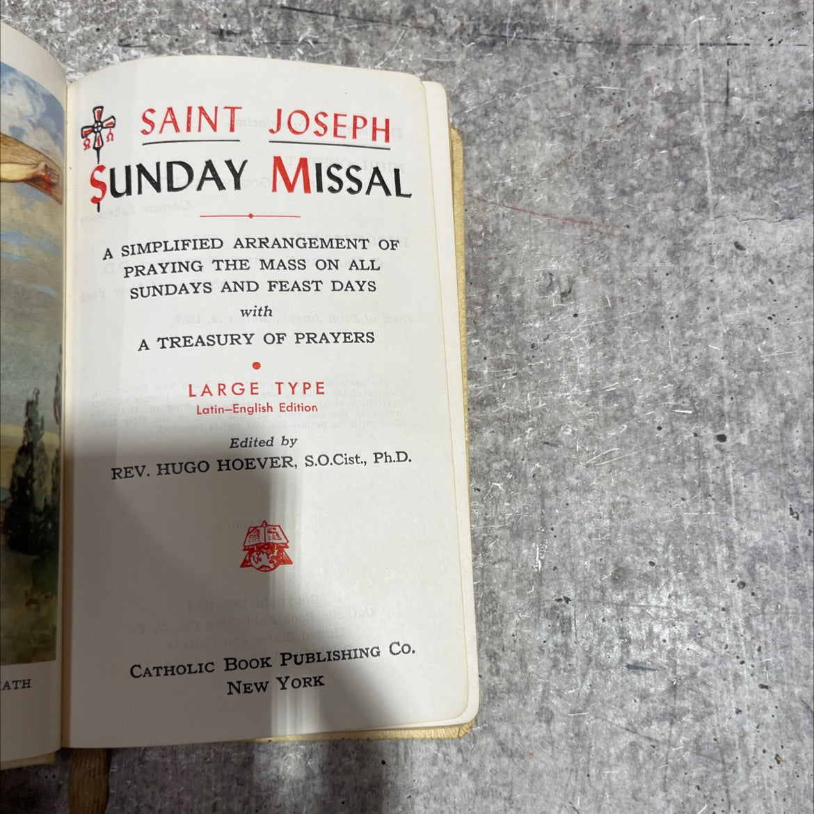 ath saint joseph sunday missal a simplified arrangement of praying the mass on all sundays and feast days book, by rev. image 2