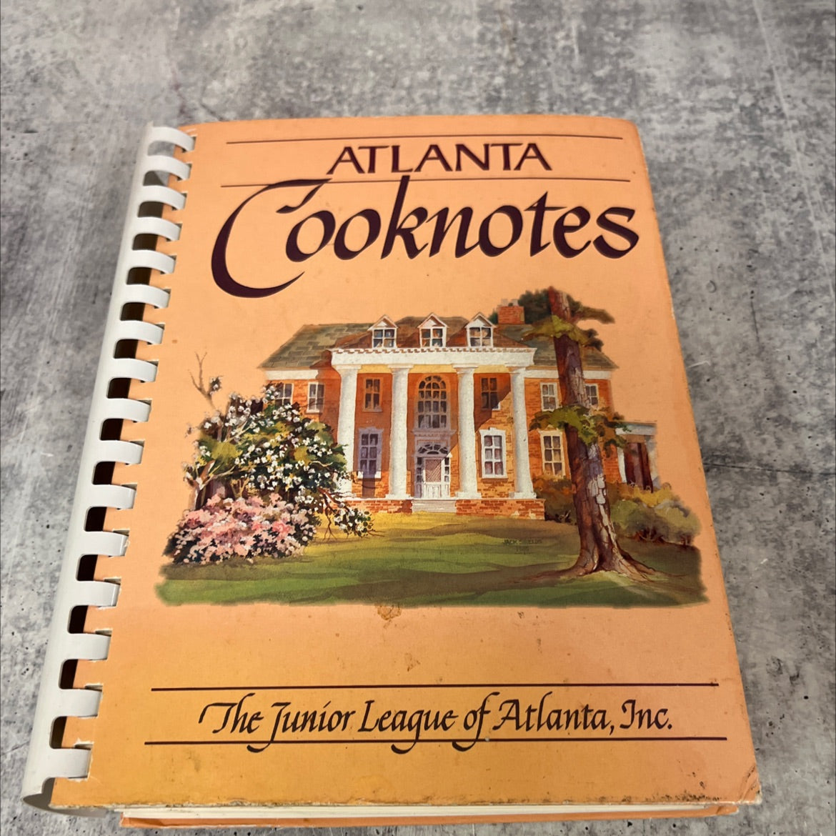 atlanta cooknotes soups beverages hors d'oeuvres atlanta entertains book, by the junior league of atlanta, inc., 1990 image 1