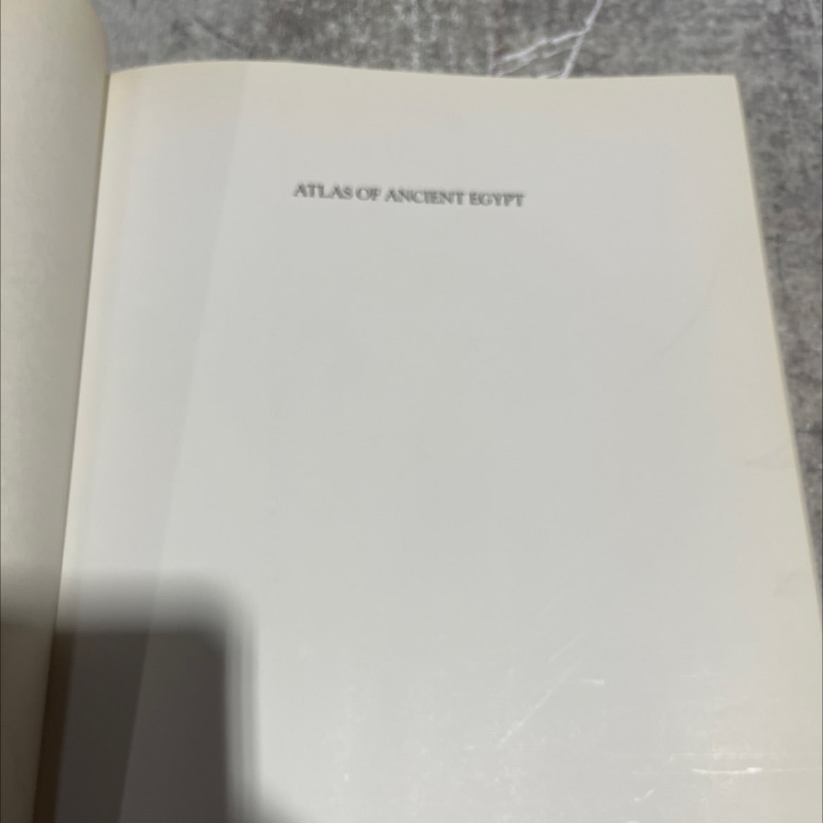 atlas of ancient egypt book, by Graham Speake, 1987 Hardcover image 2