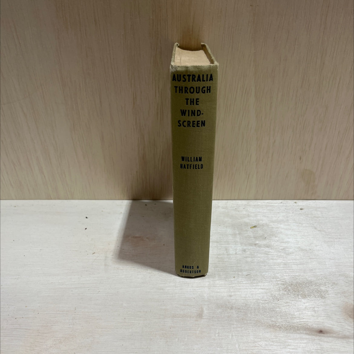 australia through the windscreen book, by william hatfield, 1939 Hardcover image 4