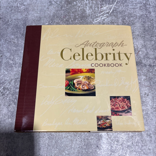 autograph celebrity cookbook book, by Professor Richard Brown, unknown Hardcover image 1