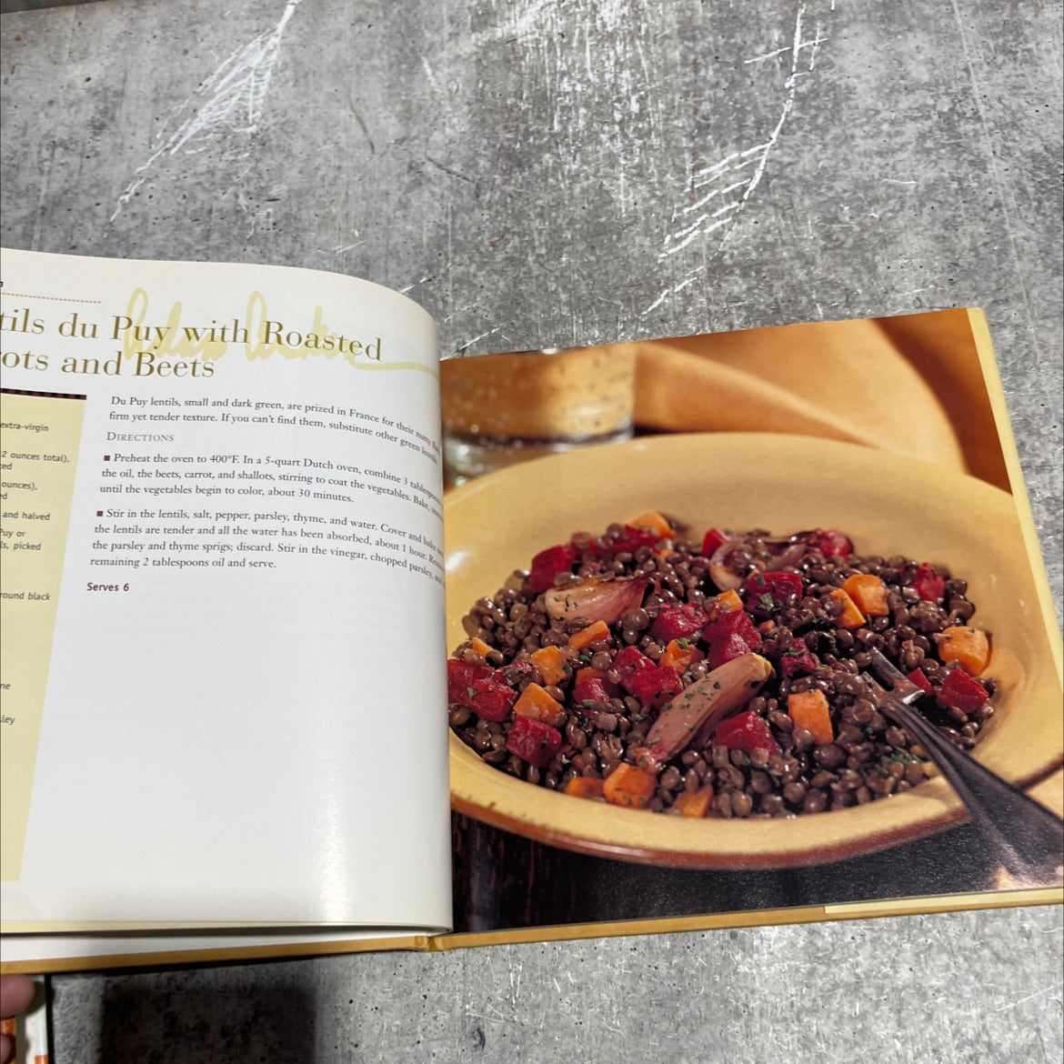 autograph celebrity cookbook book, by Professor Richard Brown, unknown Hardcover image 3